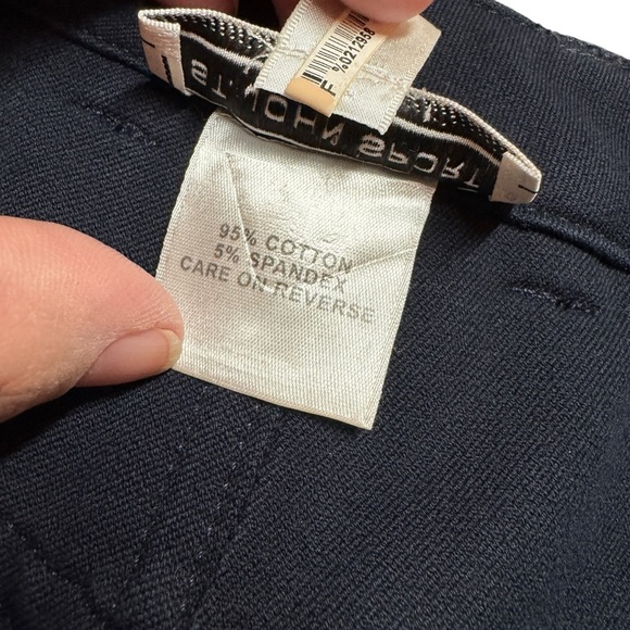 St John Sport Navy Pants women’s size 4 career office business casual vintage - Picture 7 of 13